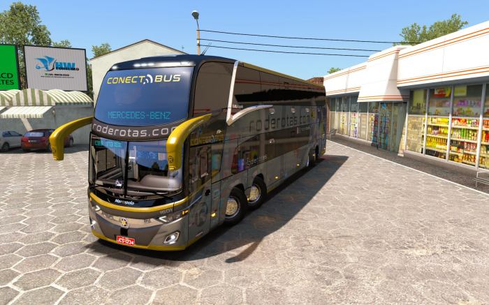 Mod Marcopolo Irizar Adiputro ETS2: Bus dengan Fitur Lengkap