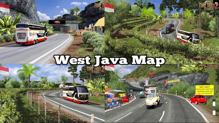 Map Nusantara Raya ETS2: Peta Indonesia dengan Skala Luas